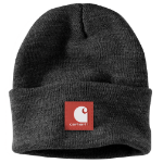 Picture of Carhartt 106920 Mens Rubber Patch Watch Cap Beanie