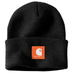 Picture of Carhartt 106920 Mens Rubber Patch Watch Cap Beanie