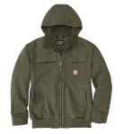 Picture of Carhartt 106980 Mens Full Swing Loose Fit Washed Duck Insulated Active Jac