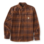 Picture of Carhartt 107010 Mens Hamilton Relaxed LS Plaid Shirt