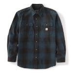 Picture of Carhartt 107013 Mens Hubbard Loose LS Plaid Shirt