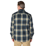 Picture of Carhartt 107013 Mens Hubbard Loose LS Plaid Shirt
