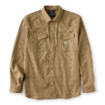 Picture of Carhartt 107016 Mens Montana Bozeman Relaxed LS Plaid Shirt