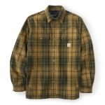 Picture of Carhartt 107017 Mens Hubbard Plaid Shirt Jac