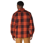 Picture of Carhartt 107017 Mens Hubbard Plaid Shirt Jac