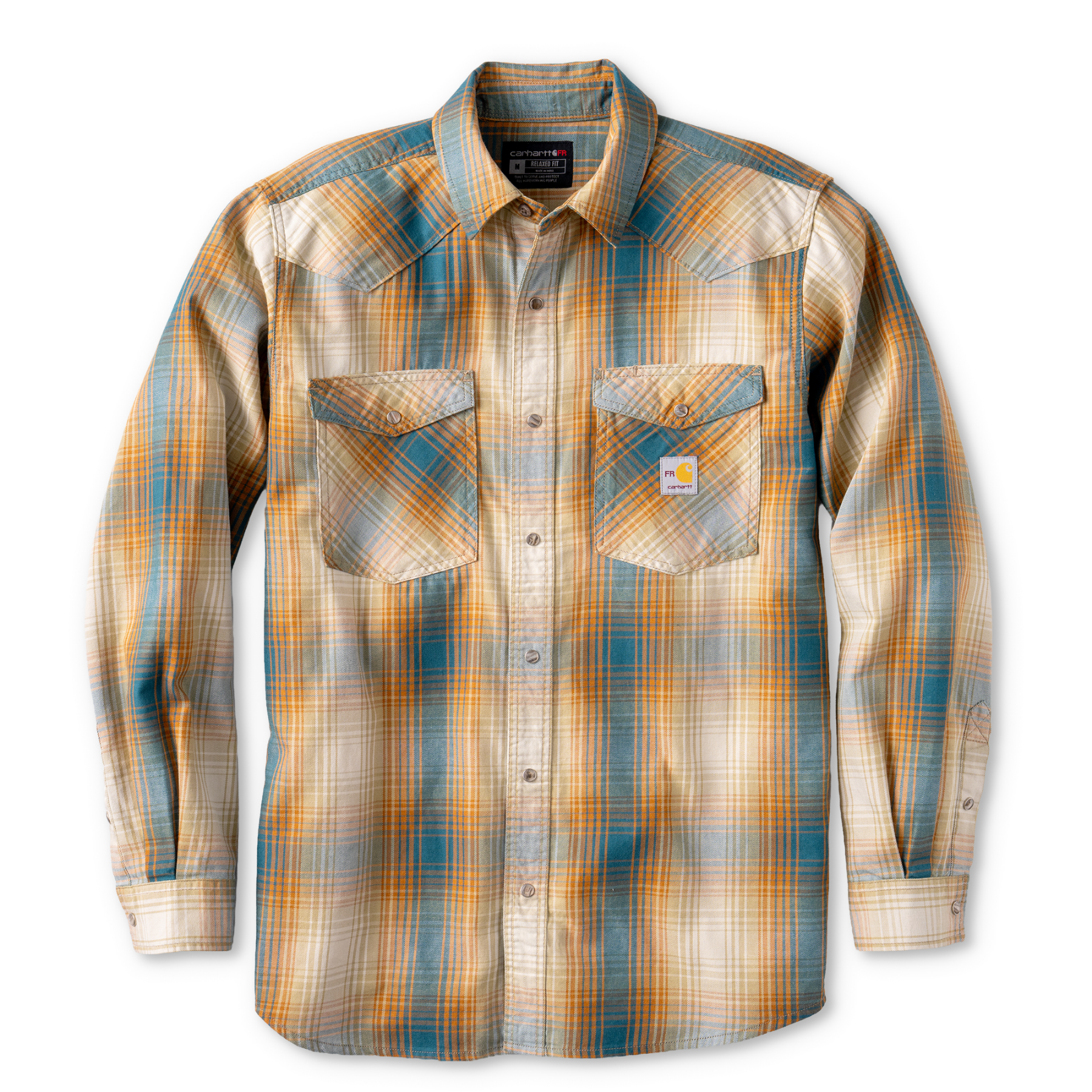 Carhartt  Mens FR Montana Relaxed LS Plaid Shirt
