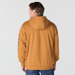 Picture of Carhartt 107165 Mens Loose Fit Fleece-Lined Logo Graphic Sweatshirt