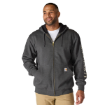Picture of Carhartt 107165 Mens Loose Fit Fleece-Lined Logo Graphic Sweatshirt