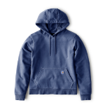 Picture of Carhartt 107231 Womens Relaxed Fit Midweight Garment Dye French Terry Hooded Sweatshirt