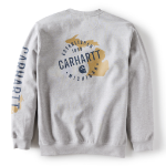 Picture of Carhartt 107281 Mens Marquette Michigan  Crewneck Sweatshirt