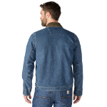 Picture of Carhartt 107327 Mens Denim Detroit Jacket