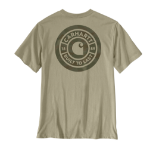 Picture of Carhartt 107357 Mens Irvine Relaxed Camo Rivet T-Shirt