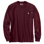Picture of Carhartt 107364 Mens FR Force Irvine Loose LS Flames T-Shirt