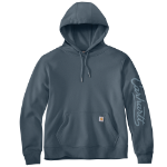 Picture of Carhartt 107414 Womens Sawyer Script Logo Sweatshirt