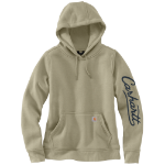 Picture of Carhartt 107414 Womens Sawyer Script Logo Sweatshirt