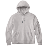 Picture of Carhartt 107414 Womens Sawyer Script Logo Sweatshirt