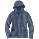 Picture of Carhartt 107414 Womens Sawyer Script Logo Sweatshirt