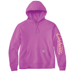Picture of Carhartt 107414 Womens Sawyer Script Logo Sweatshirt