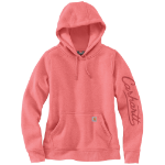 Picture of Carhartt 107414 Womens Sawyer Script Logo Sweatshirt