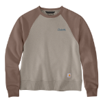 Picture of Carhartt 107415 Womens Sawyer Crewneck Sweatshirt