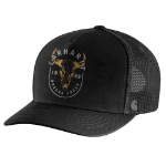 Picture of Carhartt 107474 Mens Canvas Mesh-Back Skull Graphic Cap