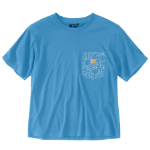 Picture of Carhartt 107478 Womens TENCEL™ Fiber Series Loose Floral T-Shirt