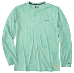 Picture of Carhartt 107500 Mens Force Sun Defender™ Relaxed Print LS T-Shirt