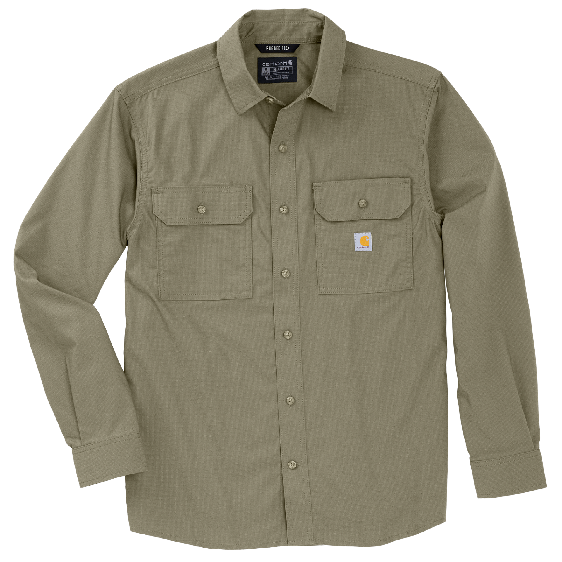 Picture of Carhartt 107685 Mens Glenwood Relaxed LS Shirt