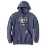 Picture of Carhartt 107691 Mens Loose Fit Midweight Script Graphic Sweatshirt