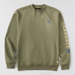 Picture of Carhartt 107693 Mens Sawyer Michigan Crewneck Sweatshirt