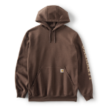 Picture of Carhartt 107695 Mens Loose Fit Midweight Logo Sleeve Graphic Sweatshirt