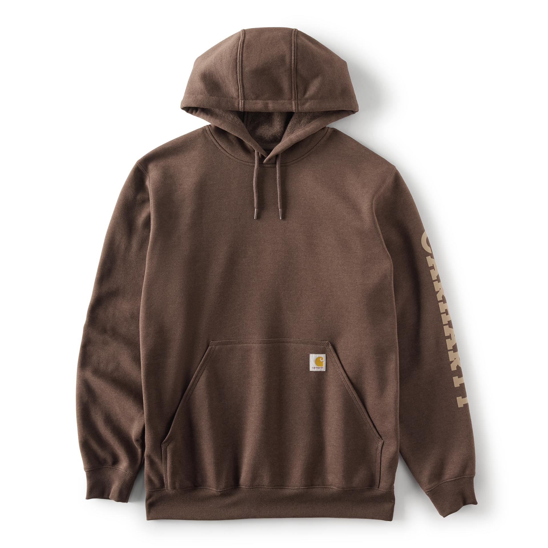 Picture of Carhartt 107695 Mens Loose Fit Midweight Logo Sleeve Graphic Sweatshirt