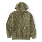 Picture of Carhartt 107695 Mens Loose Fit Midweight Logo Sleeve Graphic Sweatshirt