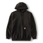 Picture of Carhartt 107695 Mens Loose Fit Midweight Logo Sleeve Graphic Sweatshirt