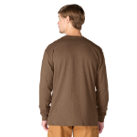 Picture of Carhartt 107696 Mens Loose Fit Heavyweight Long-Sleeve Pocket Sleeve Logo Graphic T-Shirt