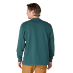 Picture of Carhartt 107696 Mens Loose Fit Heavyweight Long-Sleeve Pocket Sleeve Logo Graphic T-Shirt