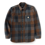 Picture of Carhartt 107702 Mens Everett Loose LS Plaid Shirt