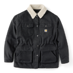 Picture of Carhartt 107733 Womens Washed Duck Wesley Coat