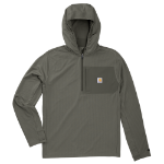 Picture of Carhartt 107741 Mens Force Ironwood Relaxed 1/2-Zip Hoodie