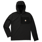 Picture of Carhartt 107741 Mens Force Ironwood Relaxed 1/2-Zip Hoodie