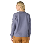 Picture of Carhartt 107742 Womens Irvine Loose LS Logo T-Shirt