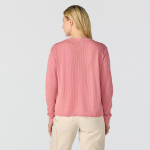 Picture of Carhartt 107745 Womens Waffle Knit Loose LS T-Shirt