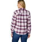 Picture of Carhartt 107749 Womens Hamilton Relaxed LS Plaid Shirt