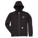 Picture of Carhartt 107756 Womens Marquette Heart Full-Zip Sweatshirt