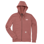 Picture of Carhartt 107756 Womens Marquette Heart Full-Zip Sweatshirt