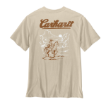 Picture of Carhartt 107773 Mens Irvine Relaxed Sunset Cowboy T-Shirt