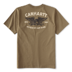 Picture of Carhartt 107777 Mens Irvine Relaxed Hardwork Eagle T-Shirt