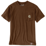 Picture of Carhartt 107778 Mens Irvine Relaxed Bear T-Shirt