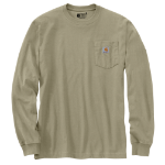 Picture of Carhartt 107796 Mens Irvine Relaxed Tough C LS T-Shirt