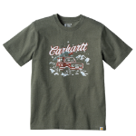 Picture of Carhartt 107806 Mens Dearborn Relaxed Holiday T-Shirt
